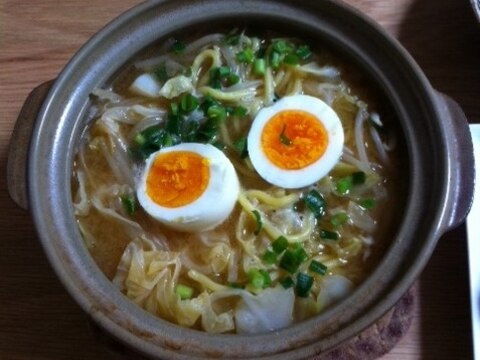 温まる～♪味噌煮込みラーメン☆